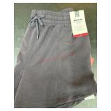 Black Pull-On Skirt with Drawstring Waist