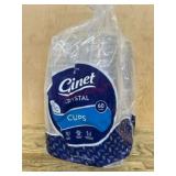 Cinet Crystal Disposable Cups, Pack of 60