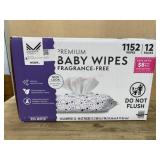 Fragrance-Free Baby Wipes, 1152-Count