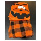 Orange Pumpkin-Themed XSmall Pajamas