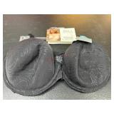 Black Bali Full-Coverage Underwire Bra