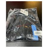 Black Full-Zip Jacket in Plastic Packaging