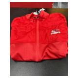 Red XL Full-Zip Jacket With Team Logo