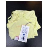 Yellow Exercise Dress with Built-In Shorts