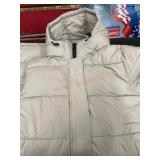 London Fog X-Large Beige Puffer Coat with Hood