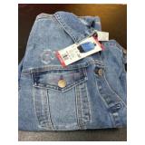 Blue Denim Jacket with Button Closure