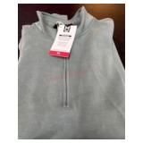 Quarter-Zip Pullover Sweatshirt, Size XL