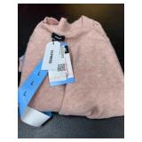 Pink Pullover Sweater with Bead Embellishments