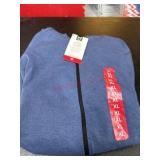 Blue Full-Zip Hoodie, Size XL