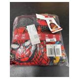 Spider-Man Character Sherpa Quarter-Zip Sweater