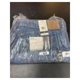 High-Rise Wide Leg Jeans, Size 20