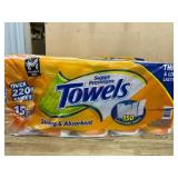 Super Premium Paper Towels 15-Pack