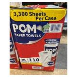 POM Paper Towels, 30 Rolls, 2-Ply