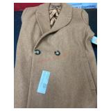 Double-Breasted Tan Coat, Large