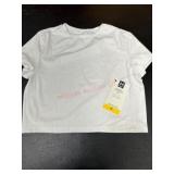 White Short-Sleeve T-Shirt with Tag