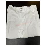 White T-Shirt with Size Label XXL