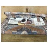 Printed Accent Rug with Stain-Resistant Backing