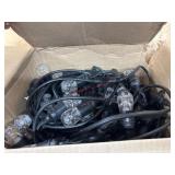 String Lights with Faceted Bulbs