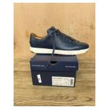Cole Haan Navy Leather Sneakers with Box