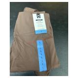 Brown Flare Yoga Pants, Size L