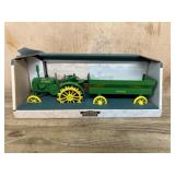 John Deere Tractor and Wagon Die-Cast Model