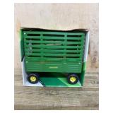 Green John Deere Toy Hay Wagon
