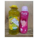 Liquid Dish Soap and Floral Scent Booster