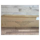 WAC Lighting Wall Sconce Model WS-77624-35-BK