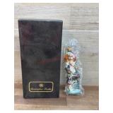 Christopher Radko Glass Clown Christmas Ornament