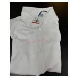 Youth XS White Collared Polo Shirt