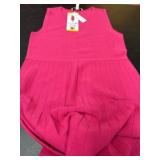 Sleeveless Pink Knit Dress, Size Medium