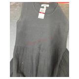 Sleeveless Gray Knit Women