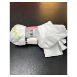 White Mini Crew Socks (6 Pairs)