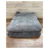 Gray Microfiber Bath Towels