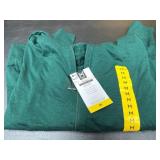 Full-Zip Green Jacket in Size Medium