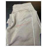 Womens 2XL Pants in Brown with White Trim