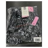 Black Fleece Trousers, Size Small