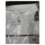 White Performance Polo Shirt, Size 4XL