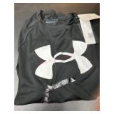 Youth Large Black Athletic Shirt