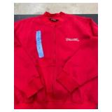 Red Spalding Full-Zip Jacket