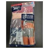 Pack of Seamless Boyshort Underwear, Various Sizes