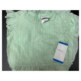 Girls Large Green Dress
