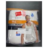 Hanes 6-Pack Tank Tops, Size XL