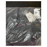 Gray Waffle Knit Cardigan