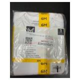 Pack of 5 Organic Cotton Bodysuits, 6M