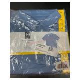 Packaged Blue Performance Polo Shirt