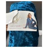 Lord & Taylor Velour 2-Piece Sleep Set