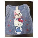 Hello Kitty Blue Tank Top with Stars