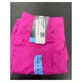 Pink Ankle-Length Leggings, Size L