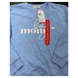 Blue Long-Sleeve Shirt With 